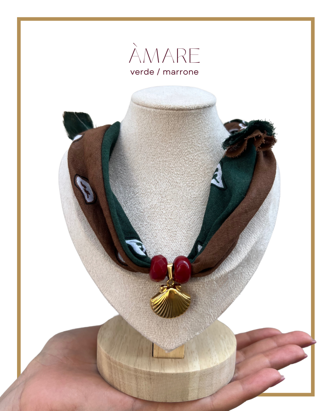 ÀMARE VERDE/MARRONE - MADE TO ORDER