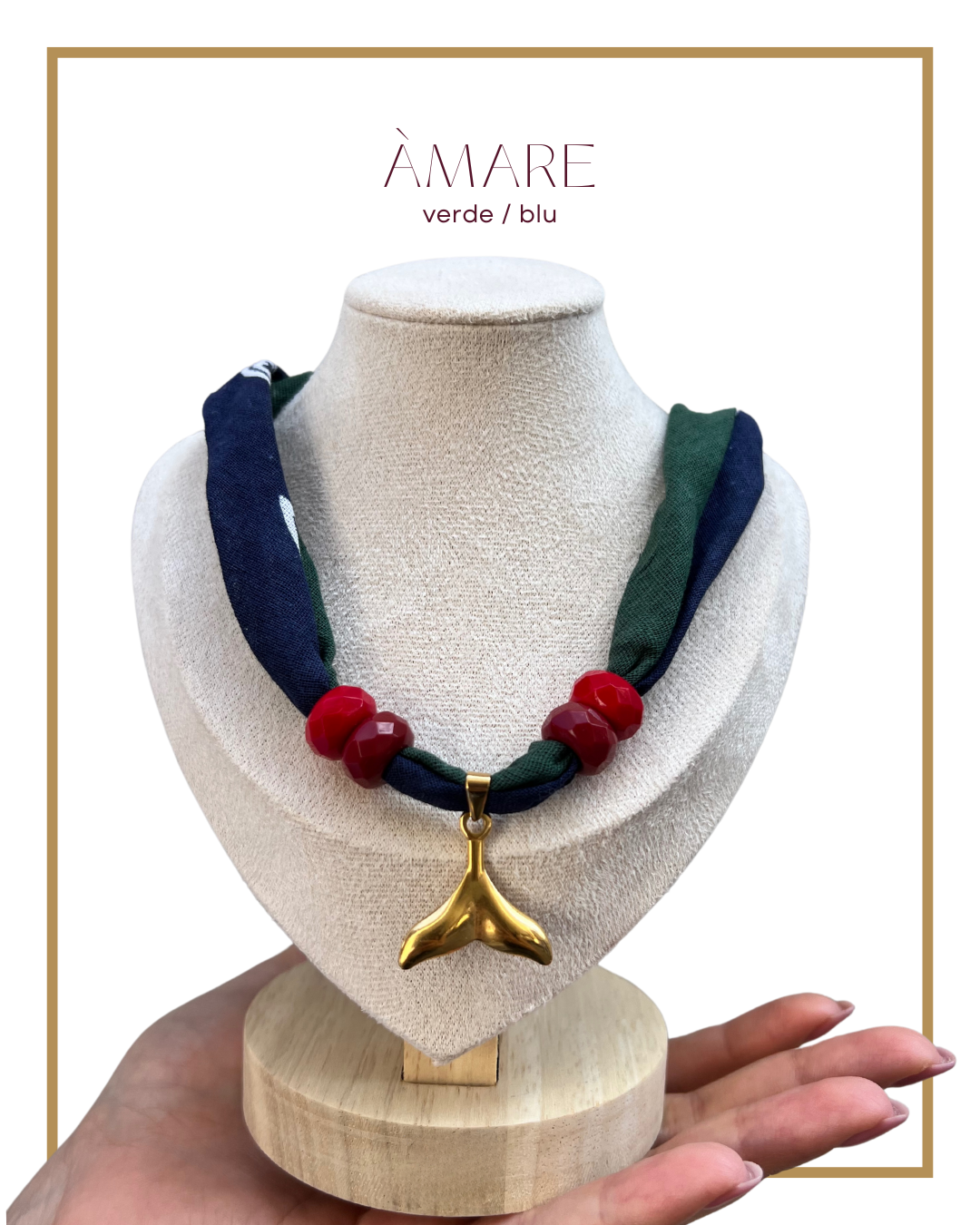 ÀMARE VERDE/BLU - PRONTA CONSEGNA