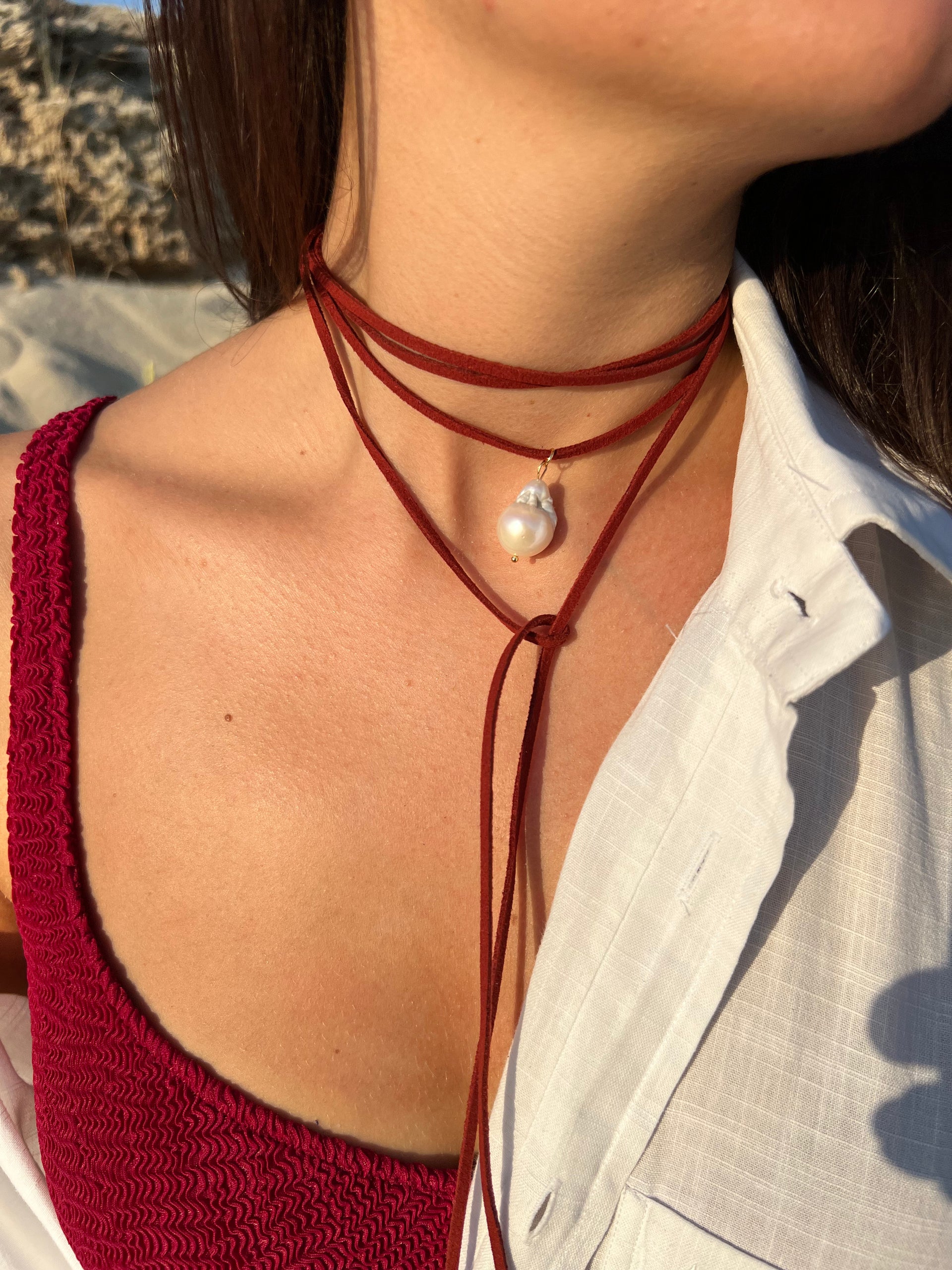 COLLANA NOSTALGIA MEDITERRANEA BORDEAUX
